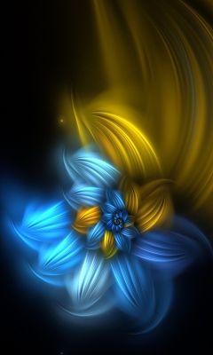 Barevný Abstraktní Květní Design - wallpaper preview