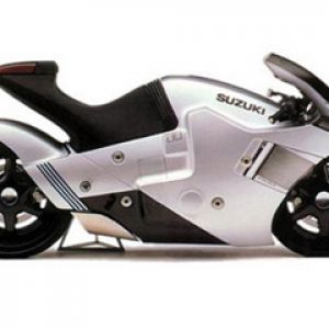 Futuristická Motorka Suzuki