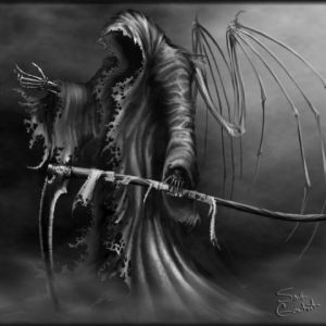 Temná fantasy umění Grim Reapera