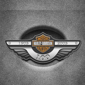 Logo Harley-Davidson 100. výročí
