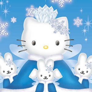 Zimní kouzlo Hello Kitty