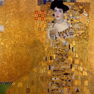 Portrét Gustava Klimta
