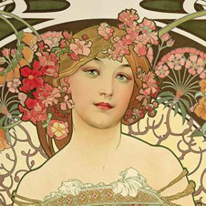 Alfons Mucha Květinové Umění