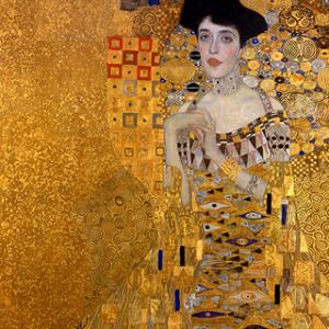 Portrét Gustava Klimta