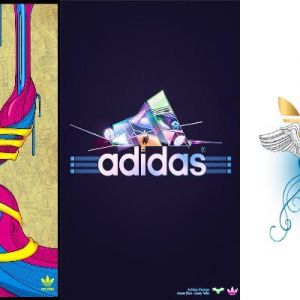Barevné umění Adidas