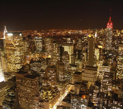 Noční Panorama New Yorku - wallpaper preview