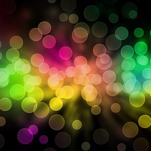 Barevné Bokeh Pozadí