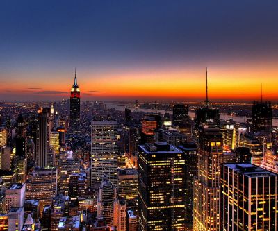 Úchvatný panoráma New Yorku