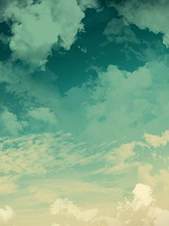 Pokojná Obloha s Mraky - wallpaper preview