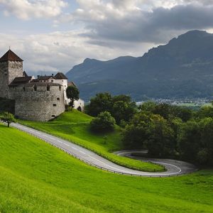 Malebný Hrad v Krajine