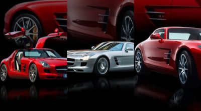 Stylový Mercedes-Benz SLS AMG
