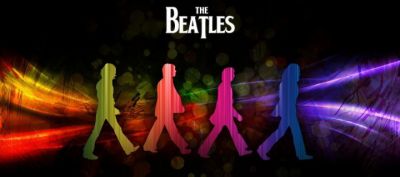 Barevné Siluety Beatles