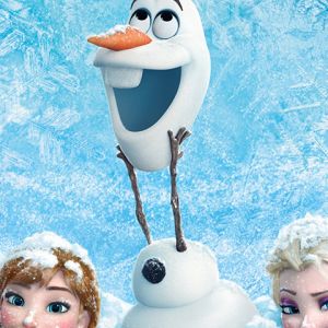 Postavy z Ledového království - Olaf, Anna, Elsa