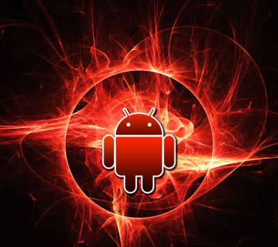 Abstraktní umění loga Android