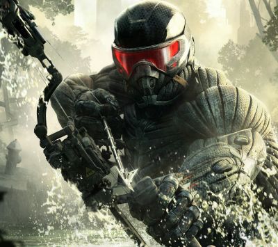 Postava z Crysis v Akci