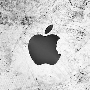 Minimalistický Design Loga Apple