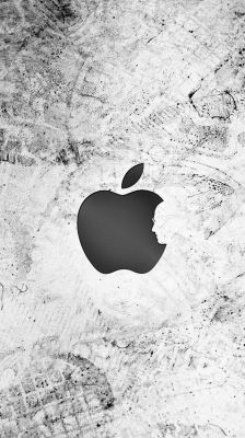 Minimalistický Design Loga Apple