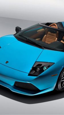 Modrý Lamborghini Murcielago - wallpaper preview
