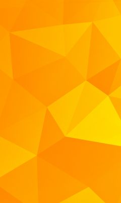 Živý oranžový geometrický vzor - wallpaper preview
