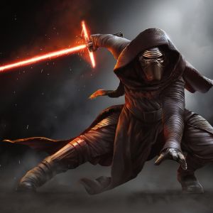 Kylo Ren v Akci