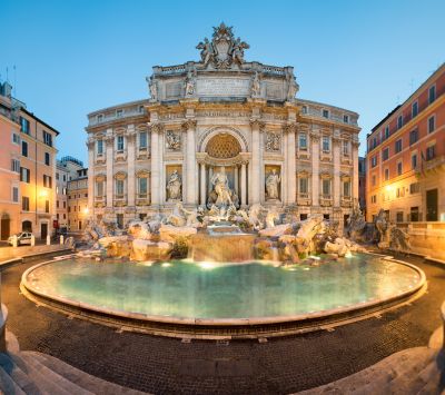 Fontána di Trevi v Římě - wallpaper preview