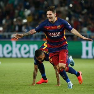 Lionel Messi Oslava Gólu