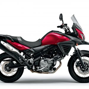 Stylový Červený Motocykl