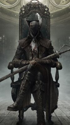 Temná fantasy postava - wallpaper preview